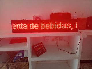 Pantalla letrero cartel LED  - para publicidad 