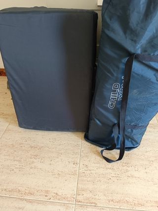 Cuna viaje Childhome + mosquitera+ colchón 