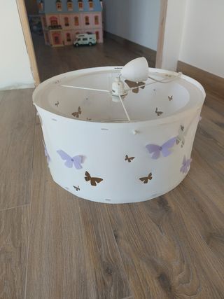 Lámpara techo infantil - Mariposas