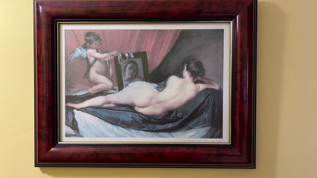 Cuadro Velázquez - Marco madera. ¡LIQUIDACIÓN!