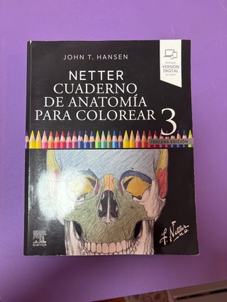Netter. Cuaderno de anatomía para colorear
