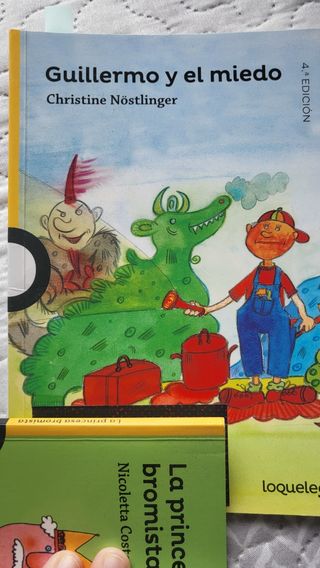 Libro "Guillermo y el miedo"