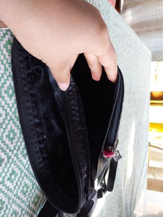 Bolso bandolera negro pequeño