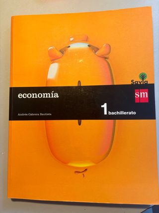 Economía. 1 Bachillerato. Savia (Spanish Edition)