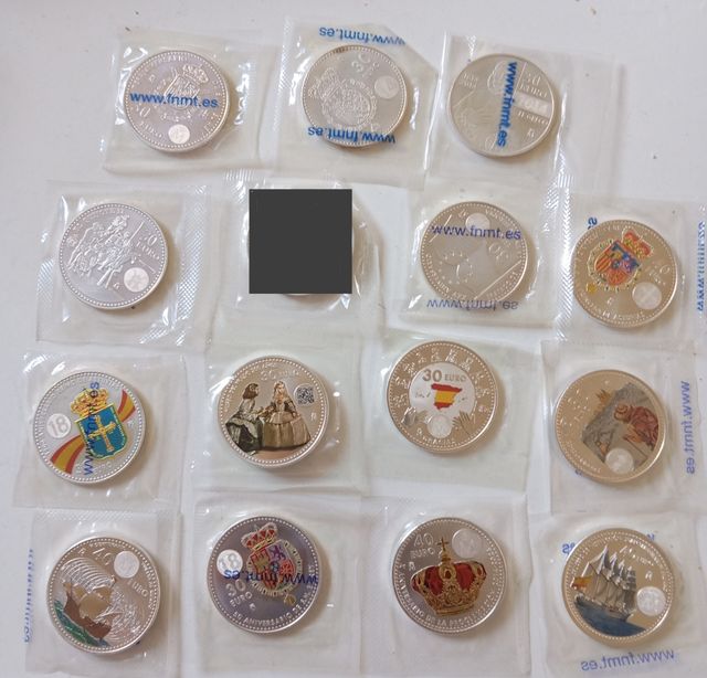 Monedas 30€ & 40€ España