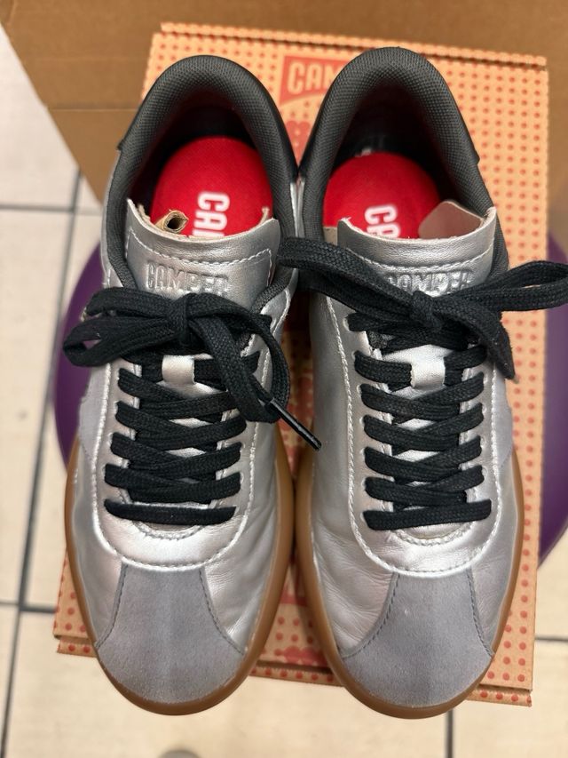 Zapatillas Camper Plata