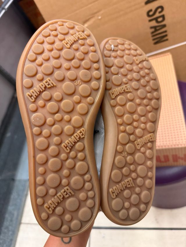 Zapatillas Camper Plata