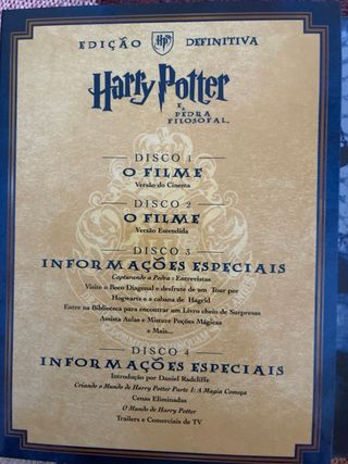 DVD Harry Potter e a Pedra Filosofal - Edição Defi