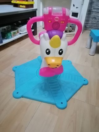 Unicornio Fisher Price Salta y Gira (1-4 años) 
