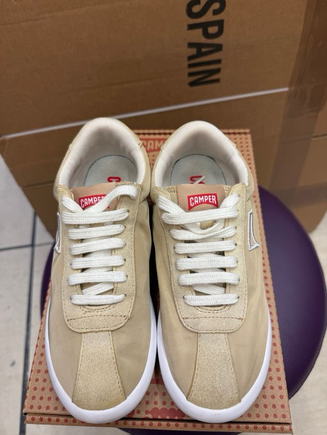 Zapatillas Camper Mujer Beige