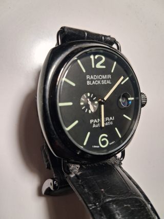 Reloj tipo Panerai Radiomir Black Seal