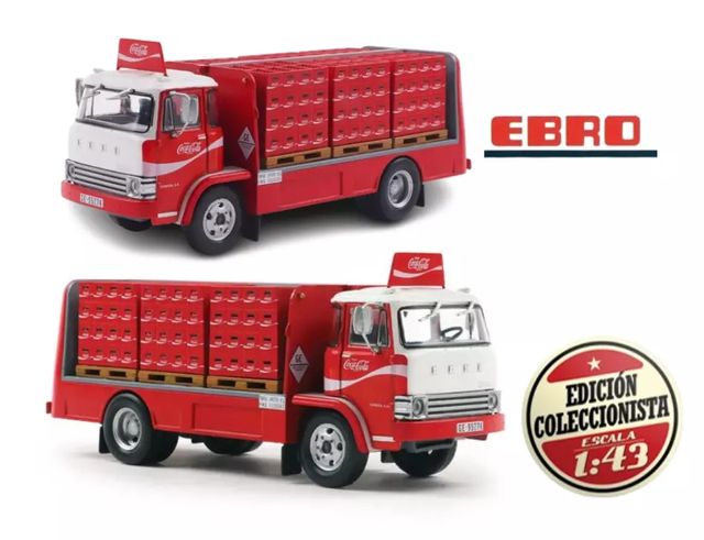 Camión EBRO D550 Coca-Cola 1/43