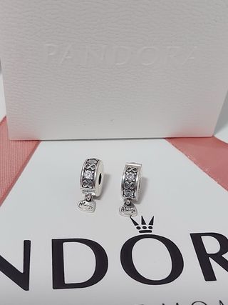 2 Charms Pandora Plata Infinito