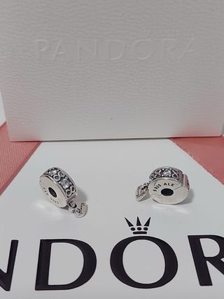 2 Charms Pandora Plata Infinito