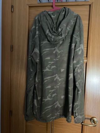 Chaqueta militar camuflaje hombre