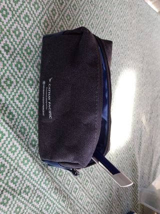 Neceser Cathay Pacific Negro/Azul