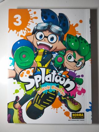 LOTE DE 4 TOMOS DE SPLATOON (EL MANGA)