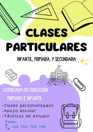 Clases particulares.