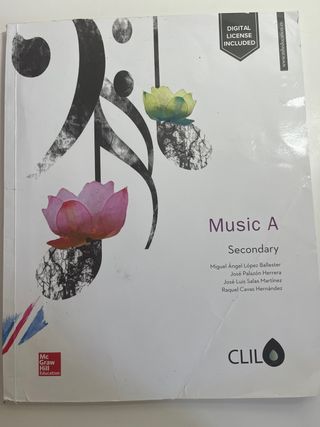Libro Música A Secondary Bilingüe Inglés