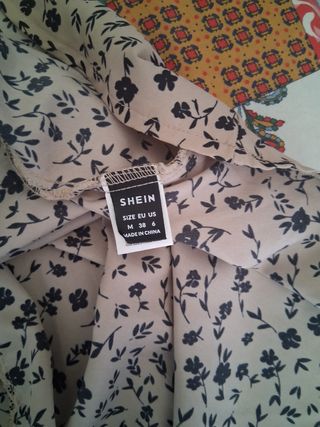 Vestito estivo Shein Beige Floreale