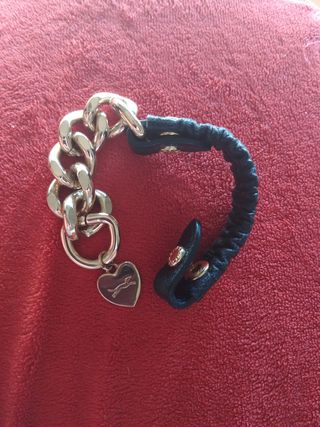 Pulsera Bimba y Lola Negra y Dorada