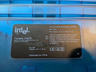 Teclado Intel A27982 USB con Touchpad