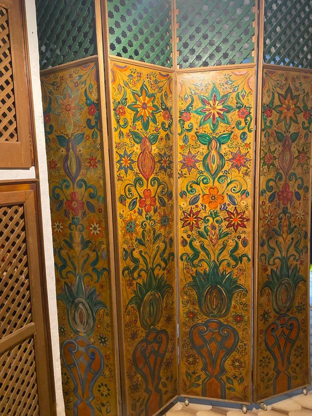 Biombo madera decoradora-urge venta-negocio precio