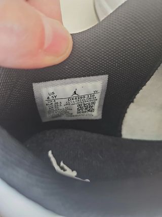 Nike Jordan Stadium 90 Bambino Bianco/Rosso 36.5