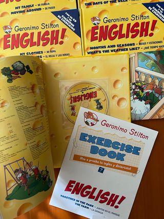 Geronimo Stilton English! 1: 1: Números, colore...