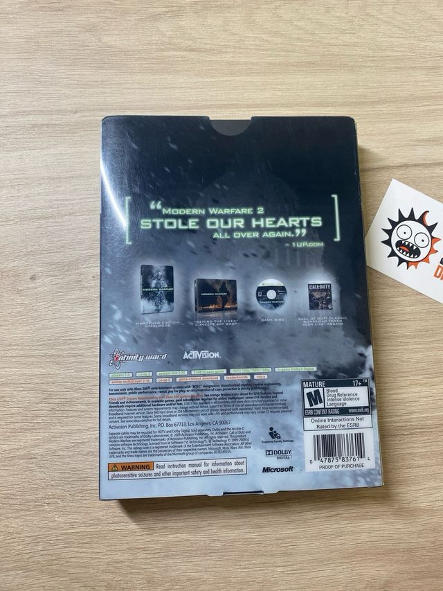 Call of Duty MW2 Blindada Xbox Pal ES