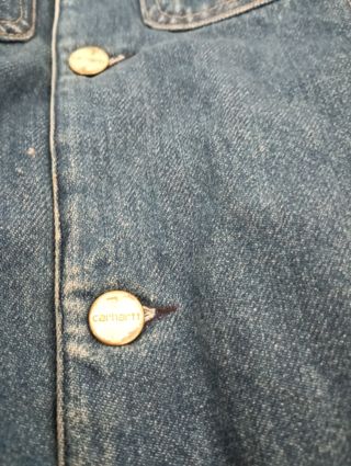 Chaqueta tejana Carhartt azul