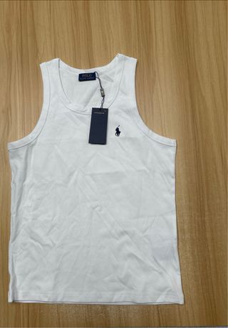 Camiseta Tirantes Ralph Lauren Blanca