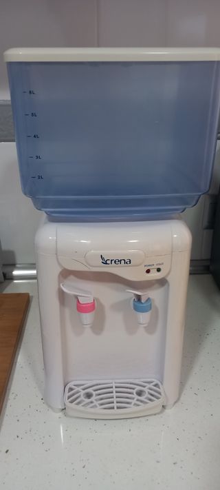 Dispensador de agua Crena blanco