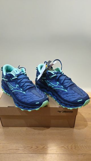 Zapatillas Mizuno Wave Mujin 10 Azul/Verde