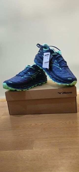 Zapatillas Mizuno Wave Mujin 10 Azul/Verde