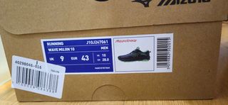Zapatillas Mizuno Wave Mujin 10 Azul/Verde