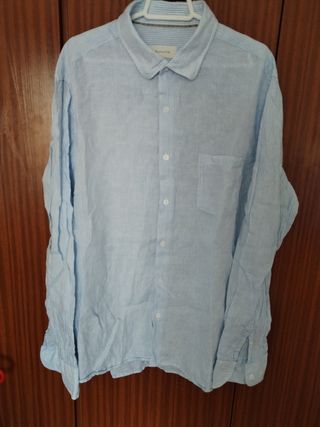 MASSIMO DUTTI 100 % LINO, XXL 