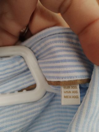 MASSIMO DUTTI 100 % LINO, XXL 