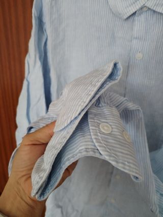 MASSIMO DUTTI 100 % LINO, XXL 