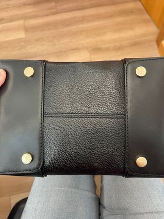 Bolso Michael Kors Mercer Bombonera Negro