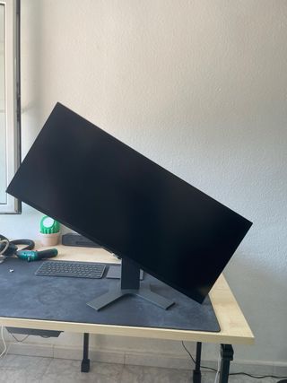 Soporte Monitor Negro Ajustable
