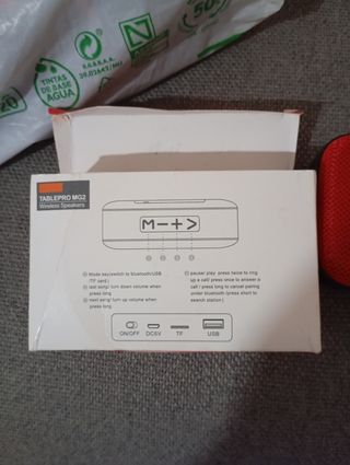 Altavoz Portátil TABLEPRO MG2 Bluetooth 5.0