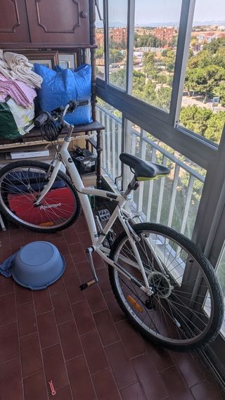 Bicicleta blanca