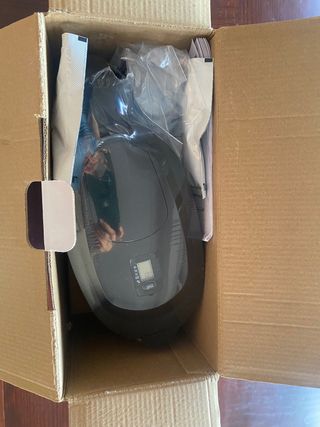 Jarra de agua Tupperware azul con 3 filtros
