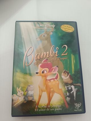 DVD Bambi 2 El Príncipe Del Bosque Español