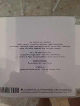 CD The Best of Joy Division