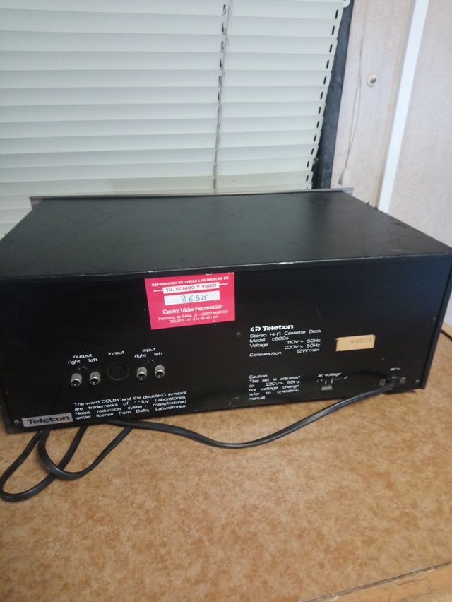 Pletina Hi-Fi Teleton c500 Plata