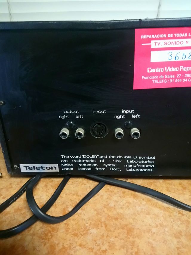 Pletina Hi-Fi Teleton c500 Plata