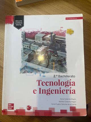 Tecnología e Ingeniería 2º bachillerato 