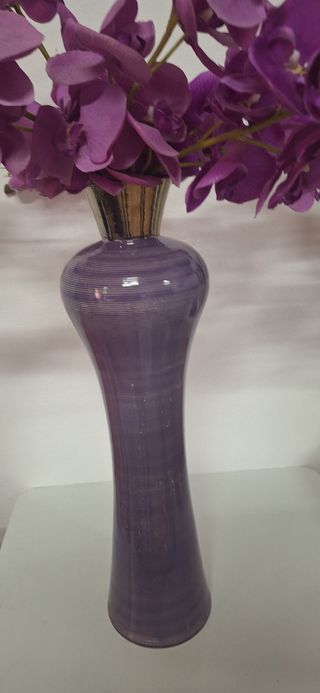 Jarrón Alto Morado